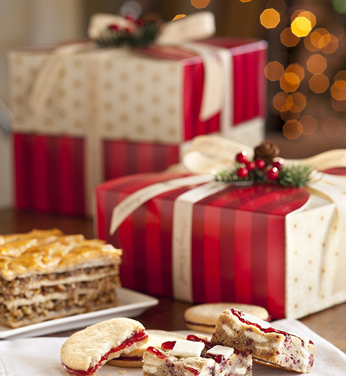 Holiday Bakery Box and Tower