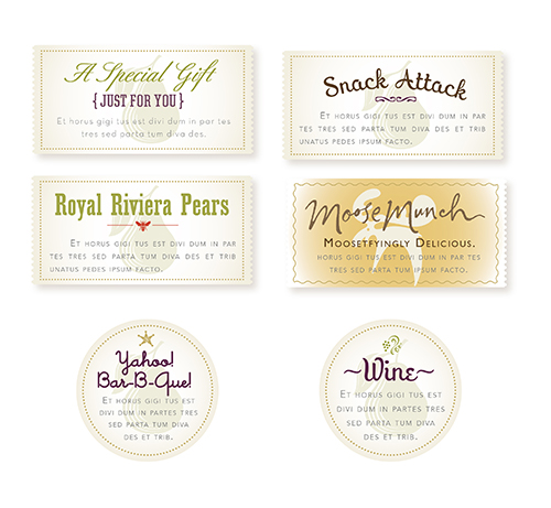 Banquet Product Label System