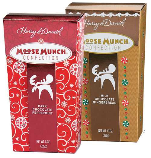 Moose Munch Holiday Packaging