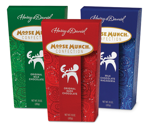 Moose Munch Holiday Packaging